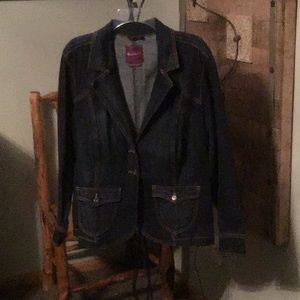 jeans jacket, 98% cotton 2% spandex